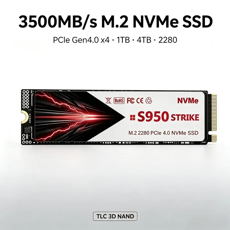 SSD interno S950 originale PCI - M.2 Nvme 4Tb Pcie 4.0 Ssd recensione e prezzo