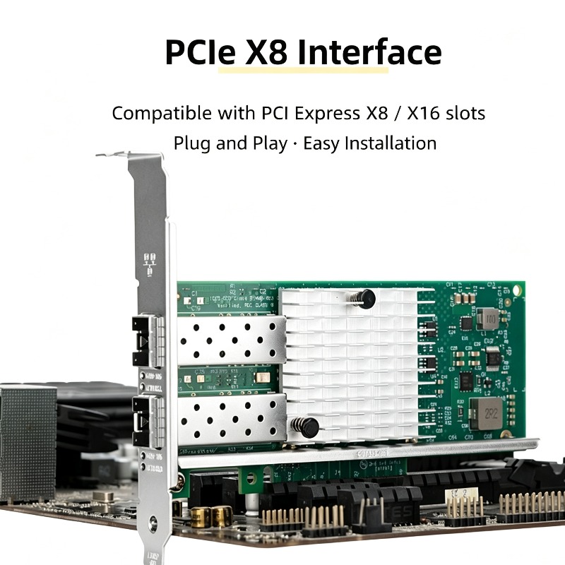 X520-DA2 82599EN Scheda di ret - 10Gb Sfp+ Pcie Network Card Dual Port recensione e prezzo