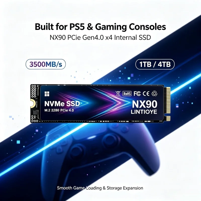 NX90 LINTIOYE M.2 2280 NVMe PC - M.2 Nvme 4Tb Pcie 4.0 Ssd recensione e prezzo